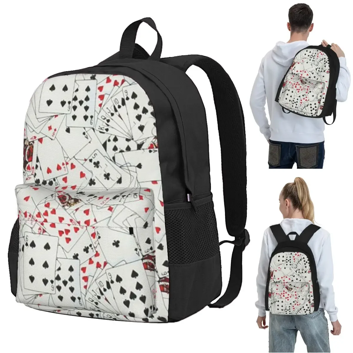playing-cards-poker-print-backpack-student-bookbag-kids-school-bag-laptop-shoulder-bags-for-men-women
