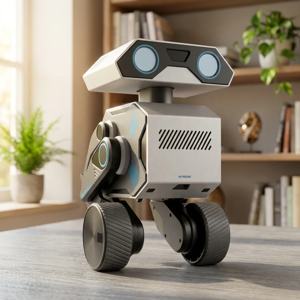 WYNDME 01 Pro Intelligent AI Companion Robot Voice Interaction Action Recognition Voiceprint Detection Long Term Memory Pet