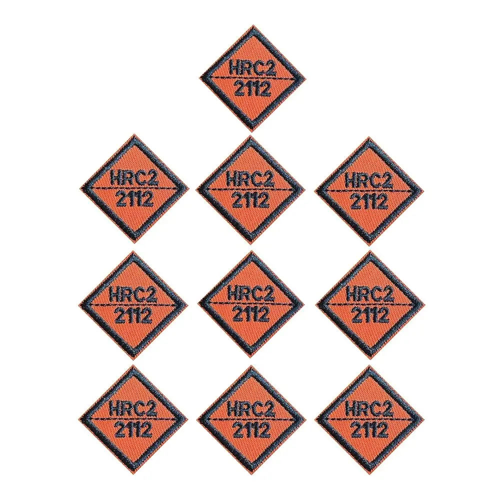 

10pcs HRC2 2112 Replacement Garment Embroidery Patch Set, Suitable for Sewing/Ironing on Jackets, Jeans, Hats, Backpacks, Socks