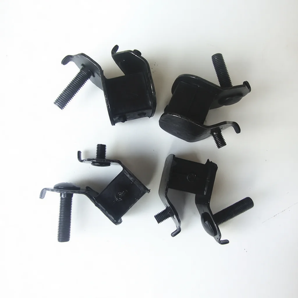 Heavy Duty Generator Rubber Vibration Mount For 5KW 8KW Engine Shock Absorption Pad Replacement Motor Parts Stabilizer Supporter