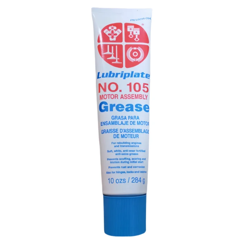 Lubriplate L0034-094 No. 105 Motor Assembly Grease Rust Preventive Water Resistant for Plain Bearings Cams Slides 284g