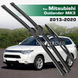 GREATROAD Wiper LHD&RHD Front & Rear Wiper Blades Set For Mitsubishi Outlander MK3 2013 - 2020 Windshield Windscreen Window Brus
