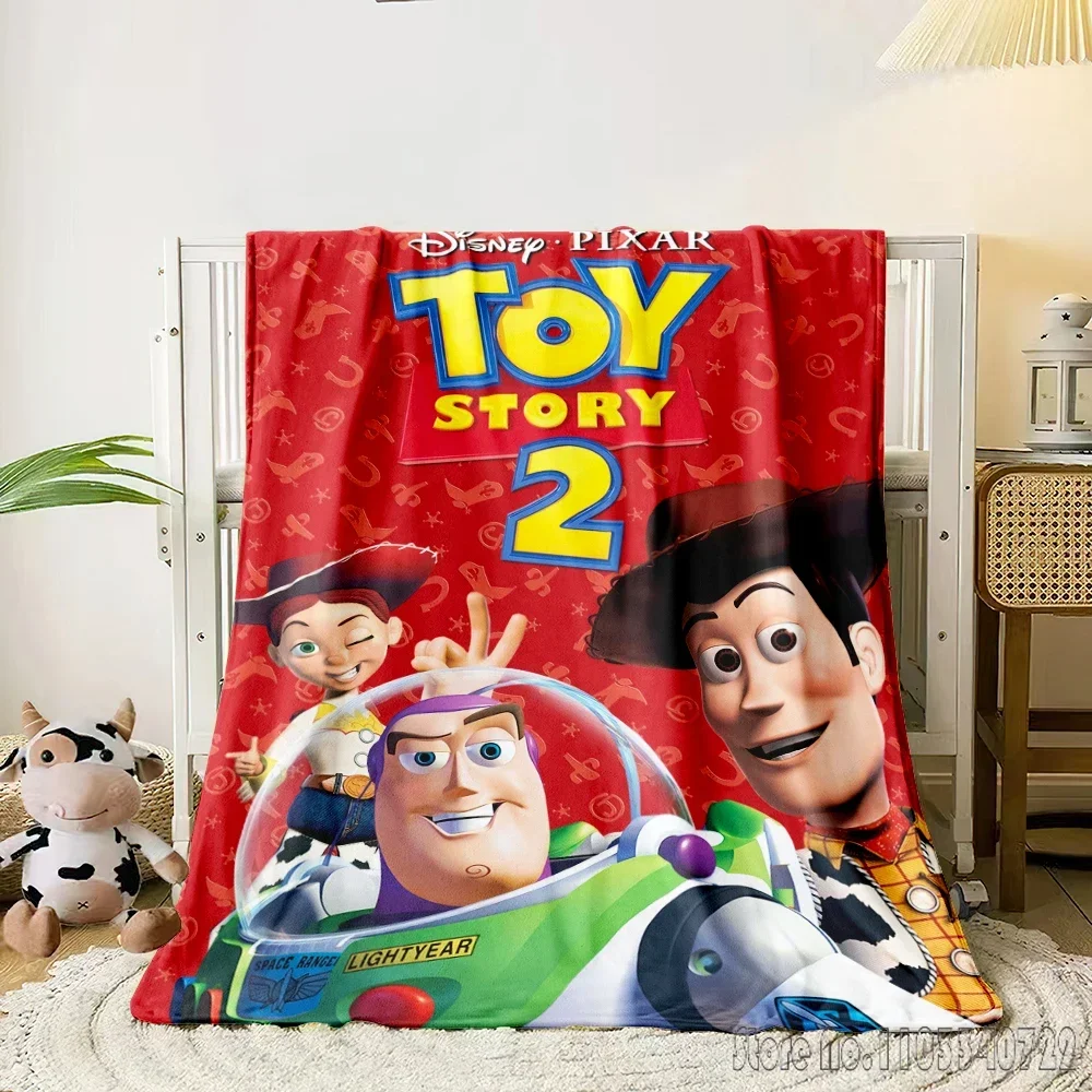 

Toy Story Cartoon 3D Printed Home Cute Kids Blanket Throw for Bed Sofa Decor Fleece Nap Blankets Boys Girls Children Gift