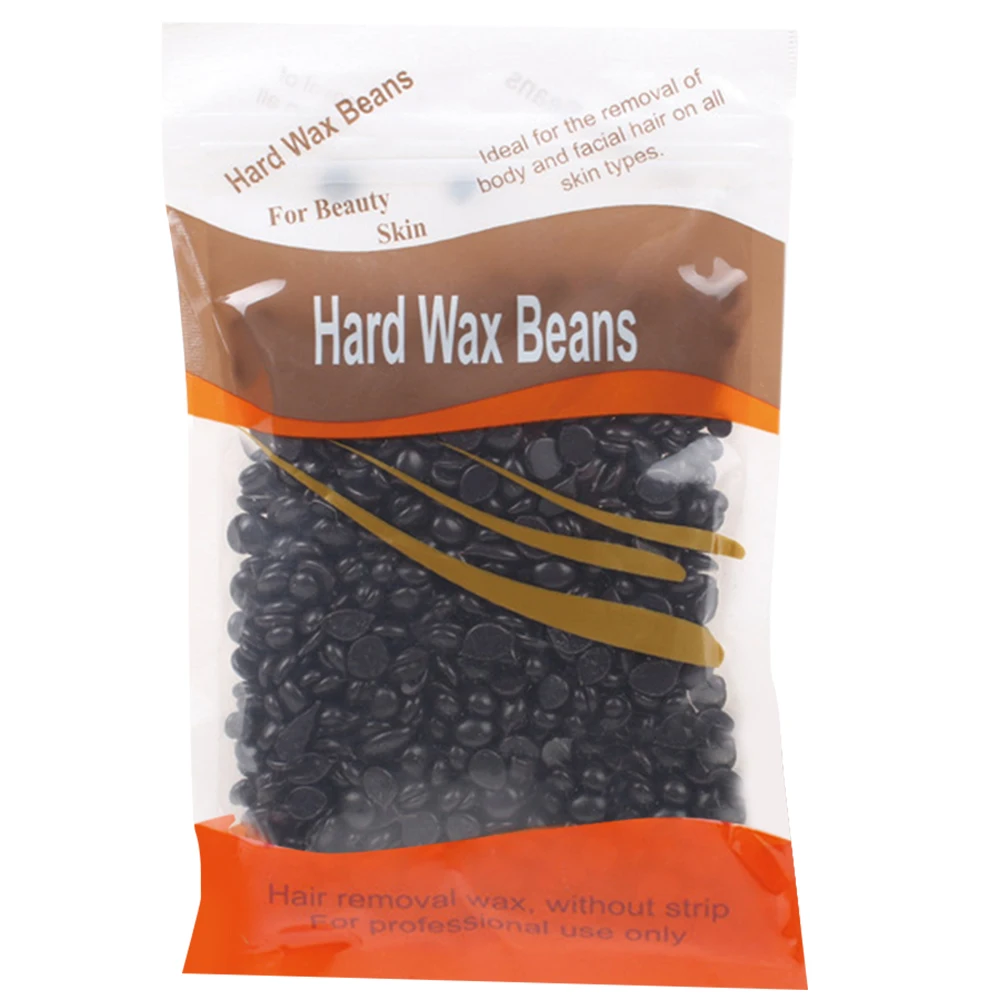 100g Depilatory Hard Wax Beans Hair Removal Wax Beads with Natural Ingredient for All Body and Bikini Areas