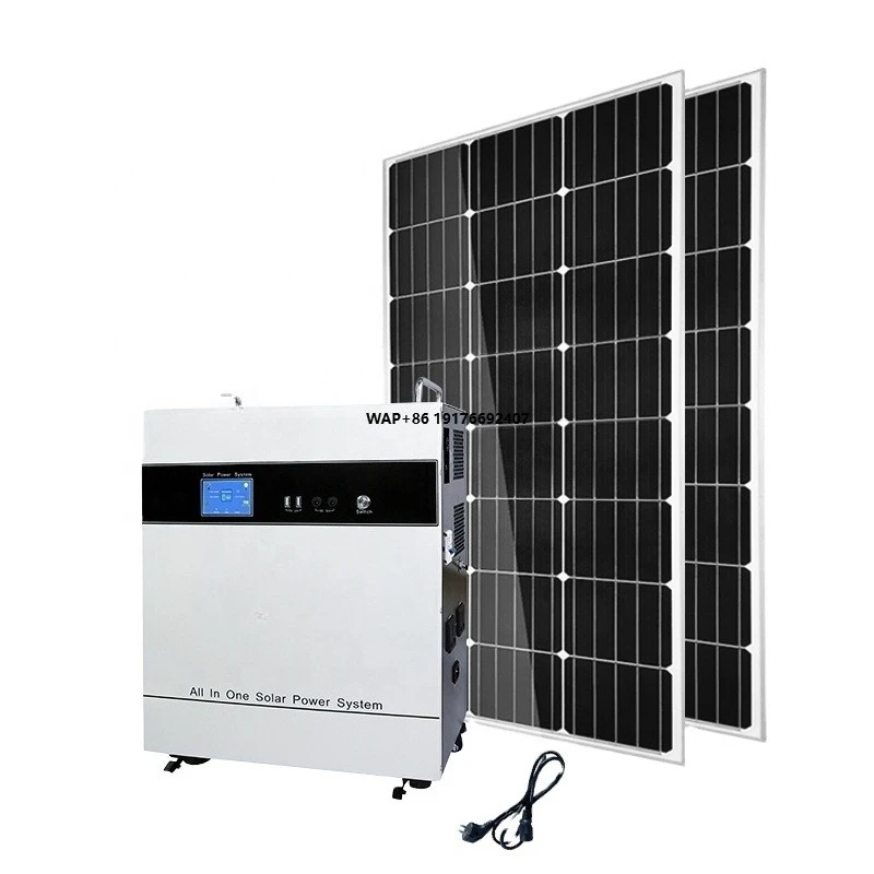 off Grid Solar Panel 5kw System with Battery Inverter Controller Outdoor Solar Energy System Portable Solar System for Camper