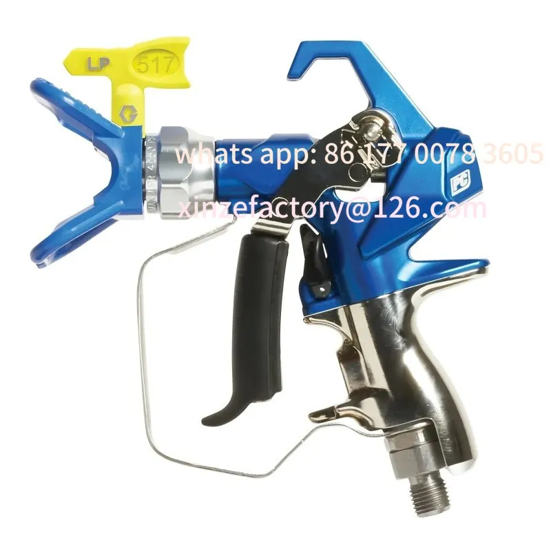 

Customizable Contractor PC airless compact spray gu 2 Finger Trigger Airless Paint Sprayer Gun with RAC-X L P 517 self-cleaning
