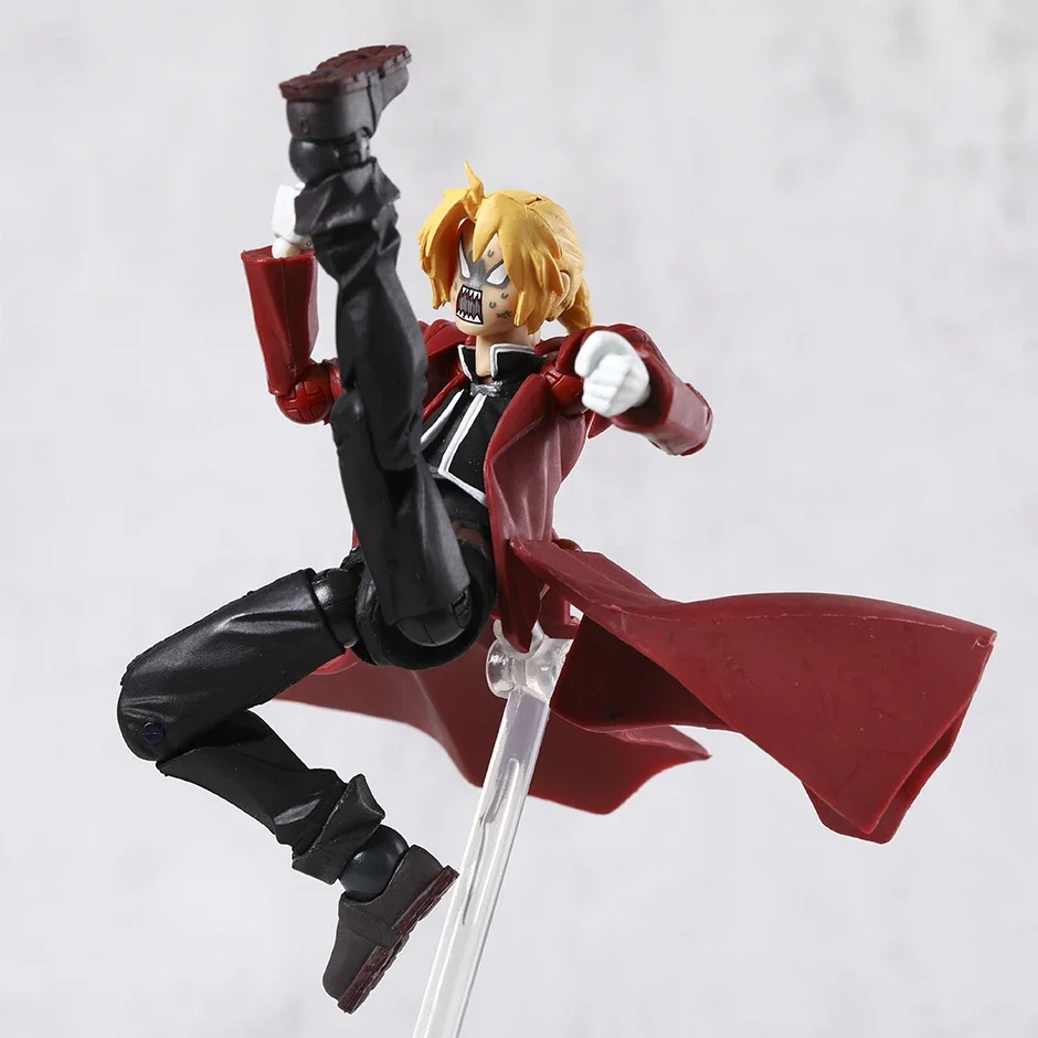 Revoltech Yamaguchi No.116 Fullmetal Alchemist Edward Elric / 117 Alphonse Model Action Figure Decoration Toys Hobbies Gift