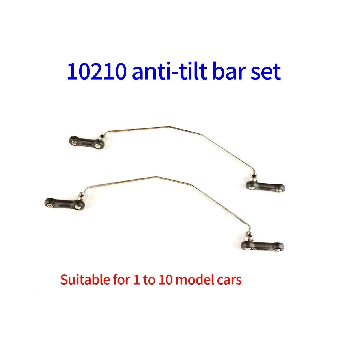 Rc Car Parts 10210 Sway Bar 2Sets Fit for VRX Racing 1/10 Scale Rc Model Car Parts Toys for Children Adults