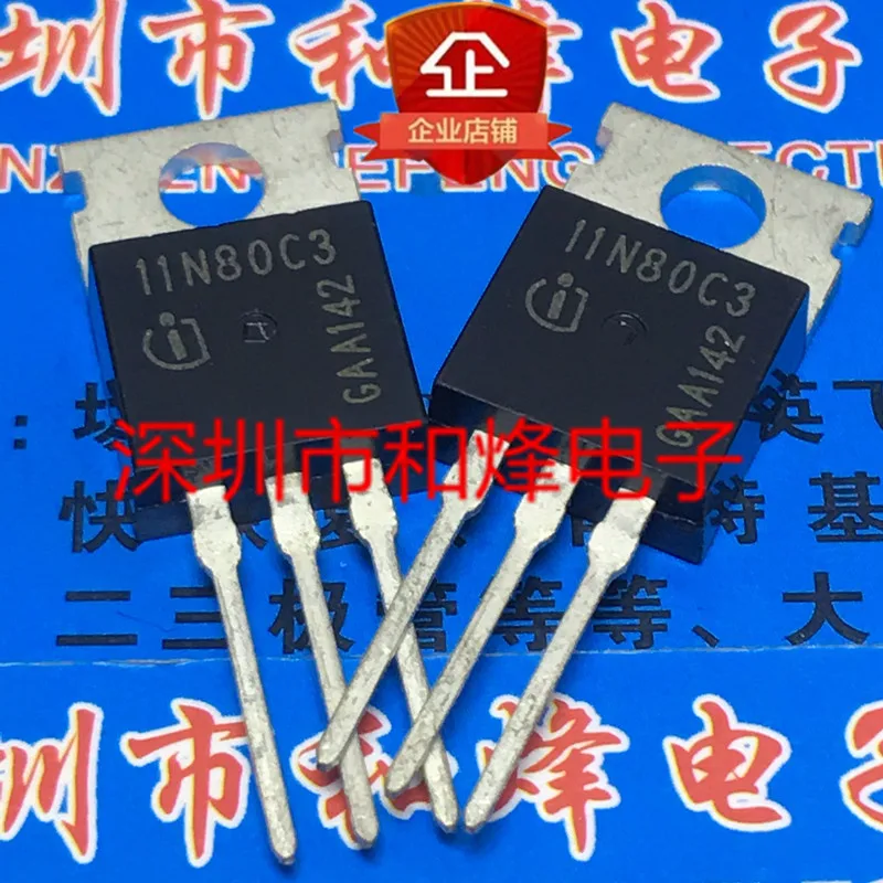 5PCS-10PCS SPP11N80C3 11N80C3  TO-220 800V 11 Fast Shipping On Stock Best Quality Quality Guarantee