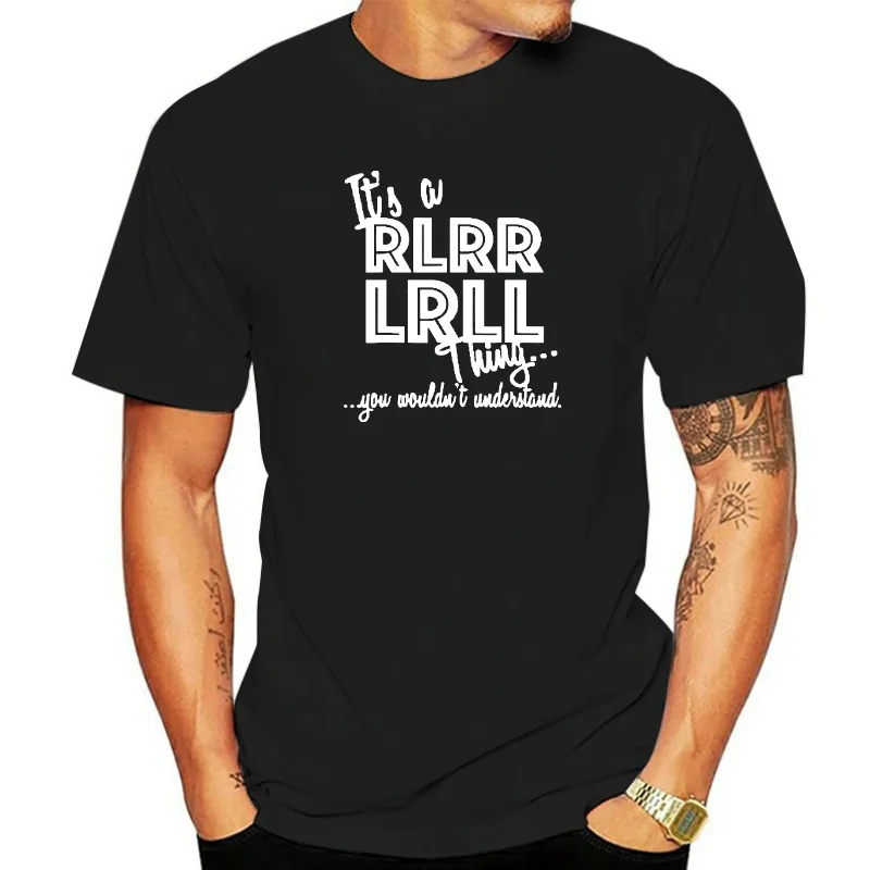 Funny It's A RLRR LRLL Thing You Wouldn't Understand T Shirts Graphic Cotton Streetwear Short Sleeve Drummer Drumming T-shirt