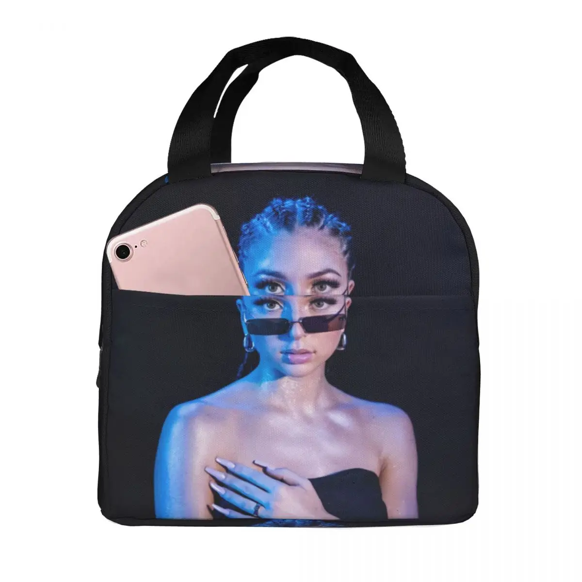 Brûleur Queen-Sac à lunch isotherme thermique portable pour femme, glacière, boîte à lunch chaude pour l'école, le travail, les voyages, les sacs de rangement des aliments pour pique-nique