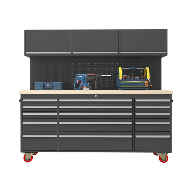 

Combined multi-purpose tool car Auto repair shop Hardware heavy-duty tool cabinet Workshop with wheel thickened tool cabinet