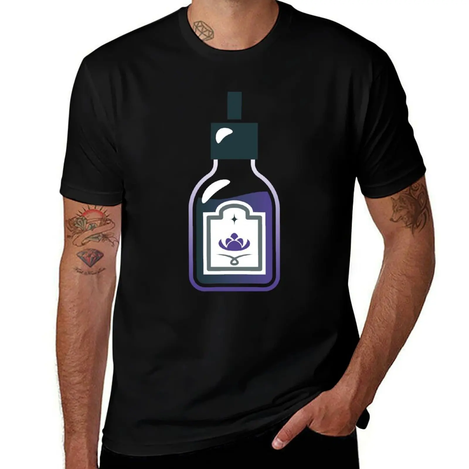 

Purple bottle T-Shirt cute tops Funny t-shirt essential t shirt fitted t shirts for men