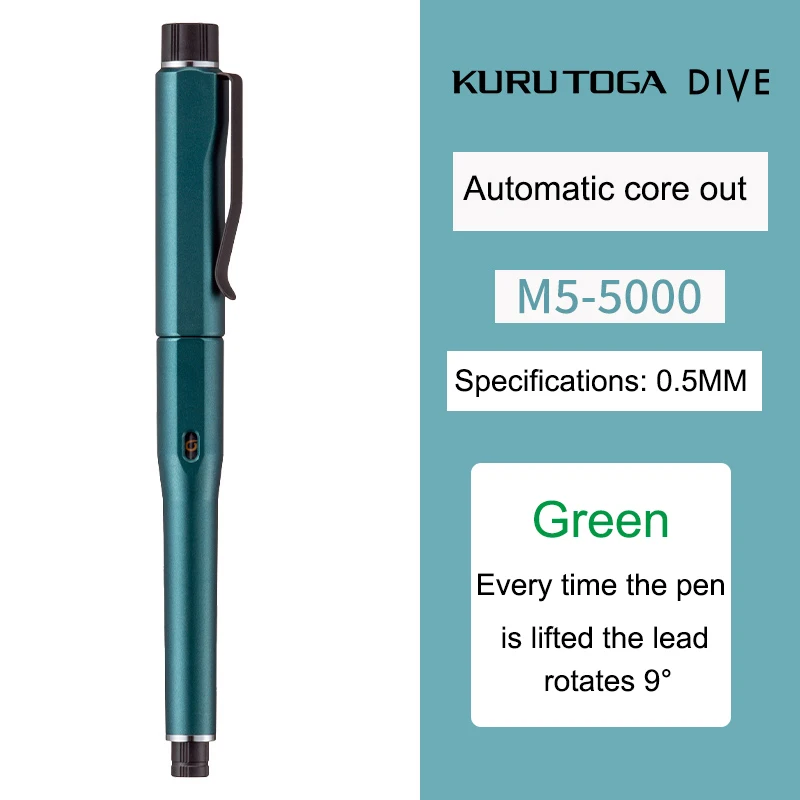 Uni Kuru Toga Dive Metallic Mechanical Pencil Limited Edition M5