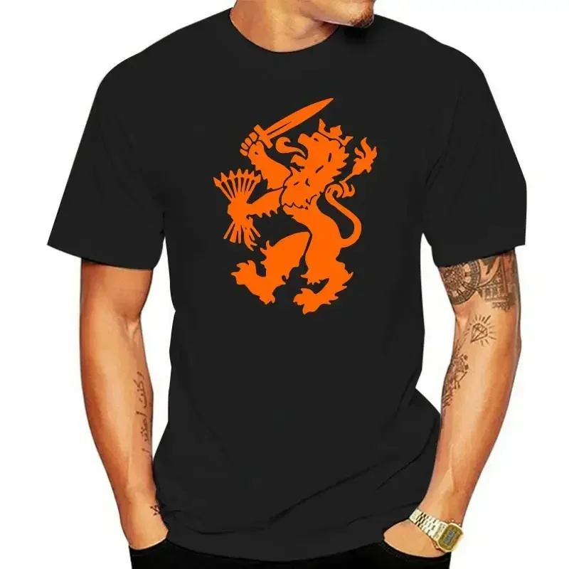 Holland 2024 summer funny style fashion Dutch Soccer Retro National Team Short Sleeve T-Shirt men clothing graphic t shirts new