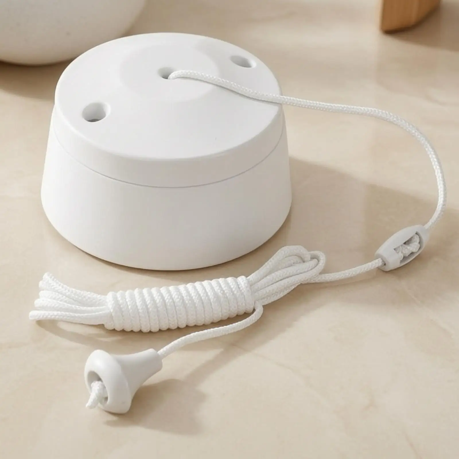 Overhead Pull Switch with 1.5 M Cord 10A Pull Cord Switch Compact