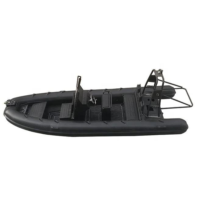 Aluminum RHIB 580 Rigid Hull Inflatable Hypalon Fishing Boats for Sale