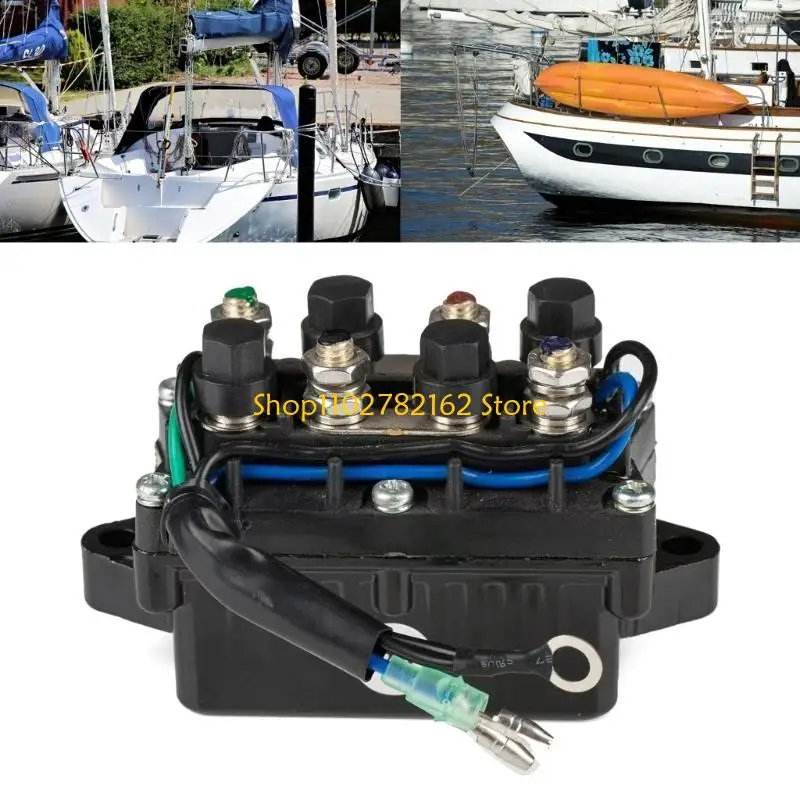 

547B Long Lasting Trim Tilts Relays Waterproof Marine Relays 6H1-81950-00 Replacements Boat Motor Accessories for Boats Motor