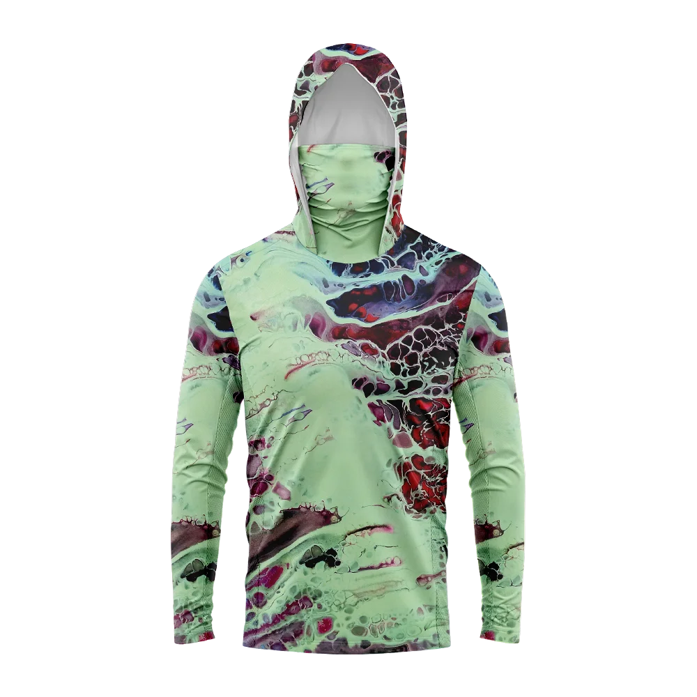 Men Hood Fishing Shirt long sl - огляд і ціна Fishing Shirt Uv Protection