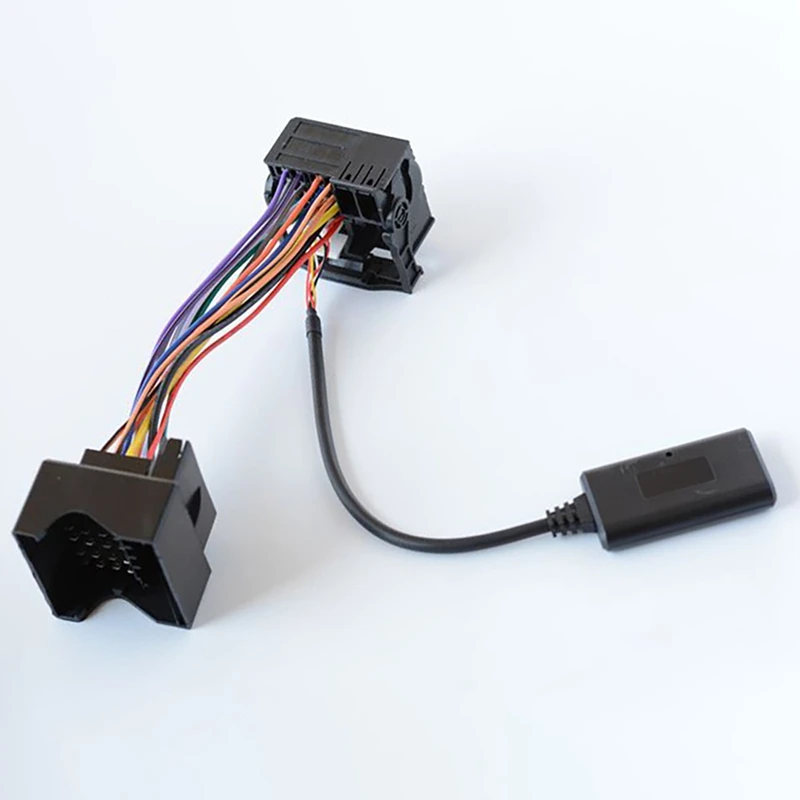 Adaptador de áudio do carro para Peugeot Citroen C2, C5, RD45, RD4, Módulo de rádio, Cabo Aux, Receptor Bluetooth 5.0, Cabo Aux