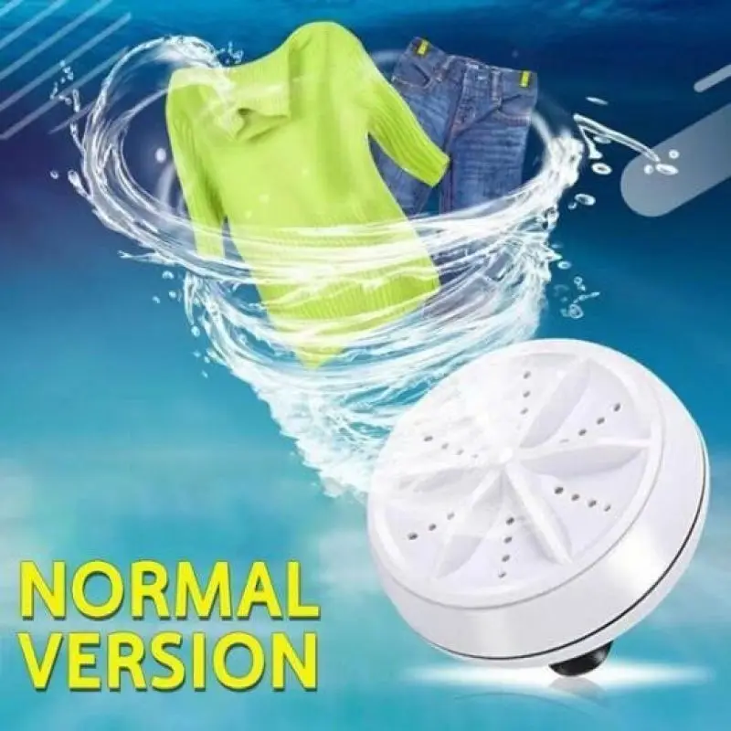 Portable ultrasonic washing machine Make Housework Easier✨