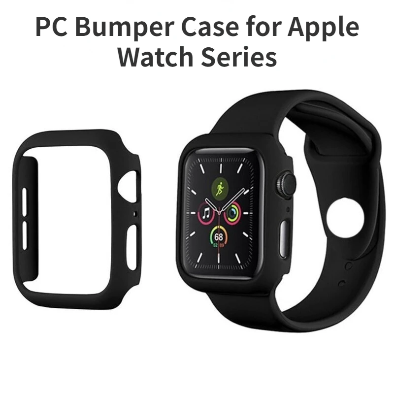 

PC Frame for Apple Watch Series 7 8 41mm 45mm Cover Case for iwatch 6 5 4 3 2 SE 38mm 40mm 42mm 44mm Clear Bumper Protector Case