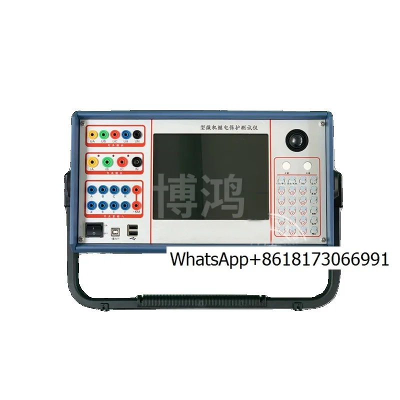 Three-phase relay protection tester Six-phase relay protection tester Microcomputer relay test current and voltage 2 groups