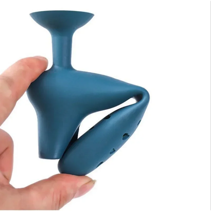 Maniglie per porte Copri pomello per porta in silicone Tappetino a ventosa Addensare anti-collisione per maniglia per porta da parete per bambini