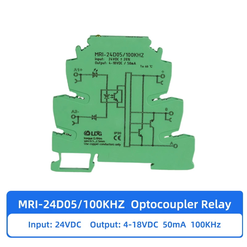 

MRI-24D05 100 кГц оптопара реле светодиодный указатель поворота 24 В постоянного тока 8 мА вход выход 4-18 В постоянного тока 50 мА интерфейс релейный модуль напряжения DIN-рейка