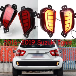 2pcs Car bumper lamp for suzuki ignis rear light 2016 2017 2018 2019year car accessories LED tail light ignis taillight