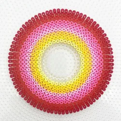 1000PCS/bag 2.6mm Mini Beads Yellow Pink Red Colors Pixel Art Fuse Beads for Kids Gift Hama Beads Diy Puzzles Iron Beads