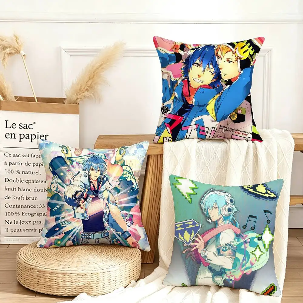 

D-DRAMAtical Murder Clear Aoba Various Sizes Square Pillow Case For Car Home Bedchamber Decor
