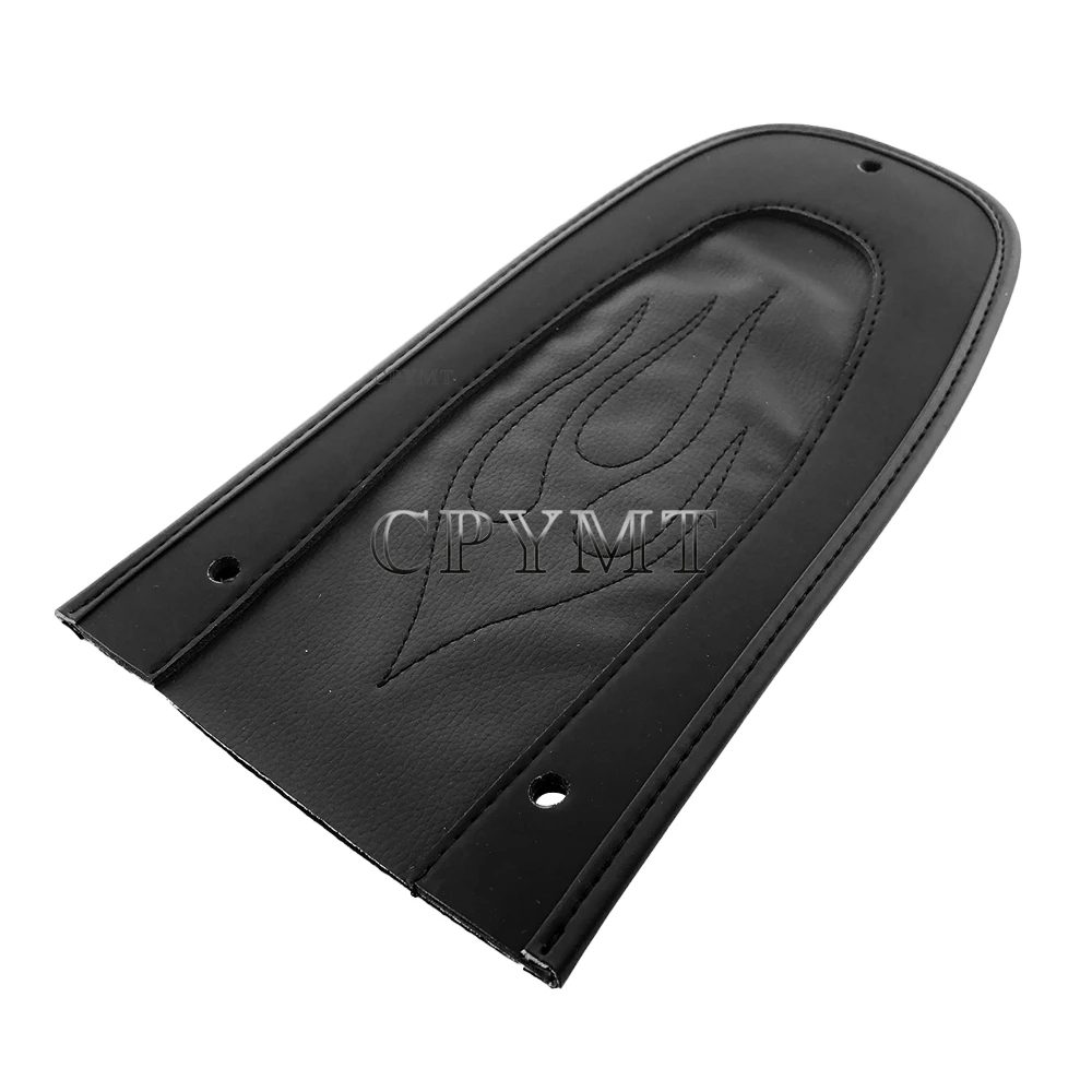 

Flame Stitch Motorcycle Rear Fender Bib Solo Seat Pad fit For 1997-2016 Harley Touring Ultra Electra Road King Street Glide