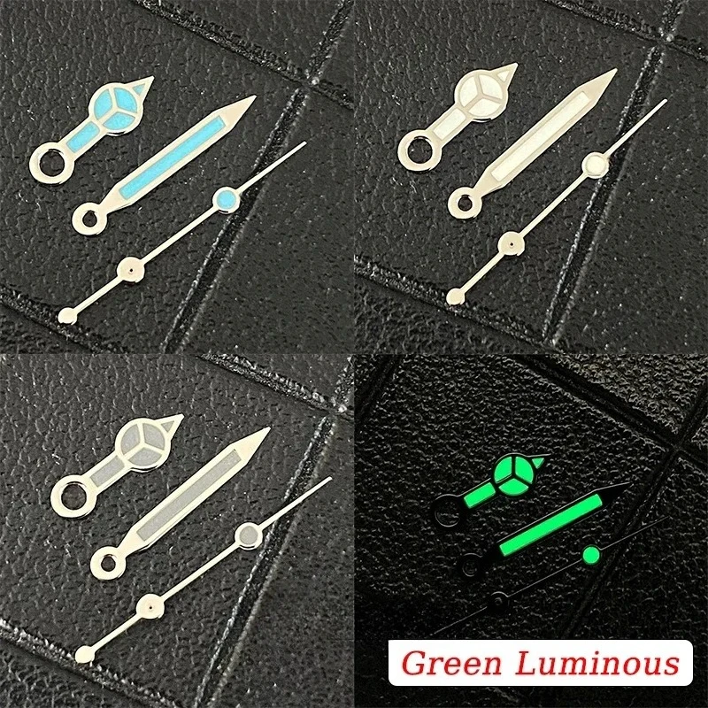 Watch Hands NH35 NH36 Green Luminous Watch Hands for Automatic Movement Watch Accessories Watch Parts For Wristwatches