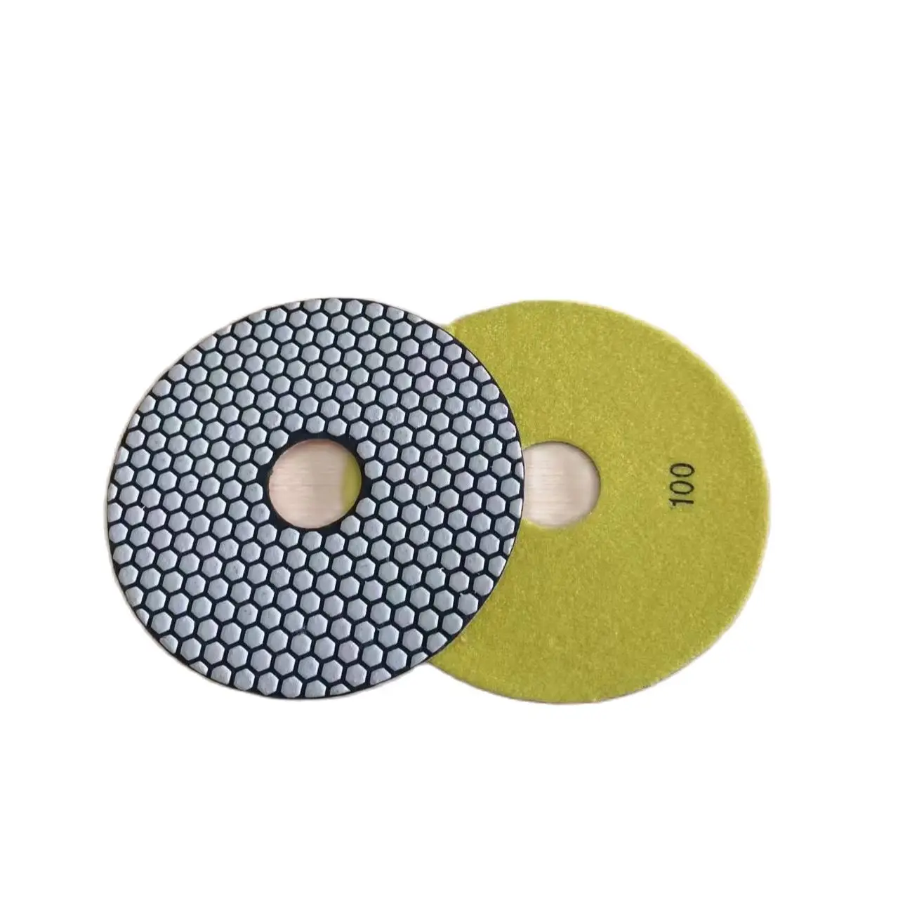 8 Inch 200mm Abrasive Dry Polishing Pad Sharp Type Flexible Diamond Polishing Pad For Granite Marble Stone Sanding Disc