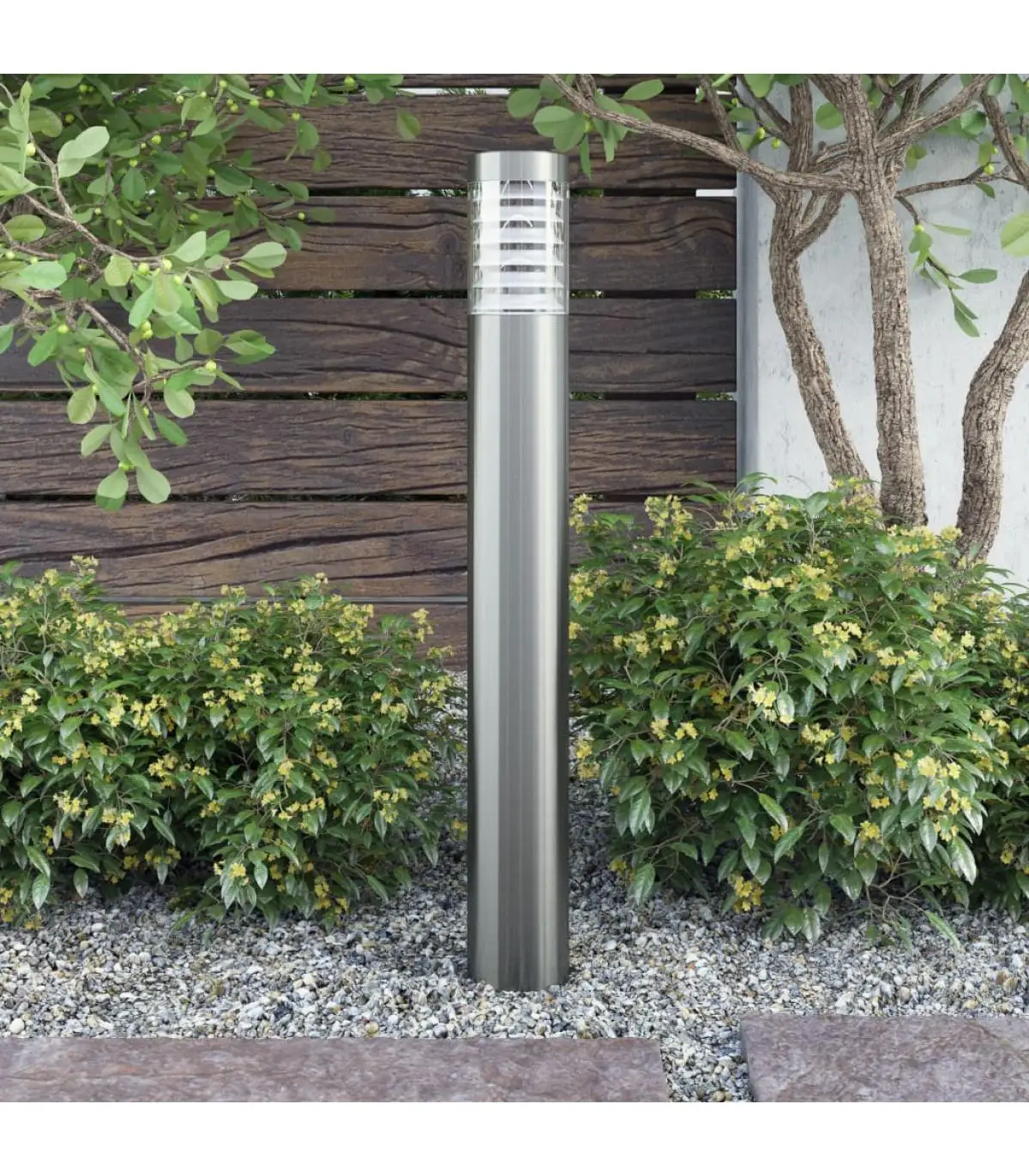 Outdoor lighting garden pole lamp stainless steel