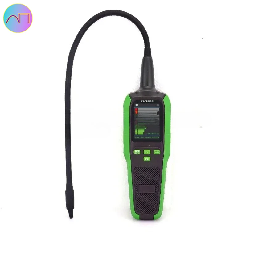 مناسبة لST-382P كاشف تسرب مبرد السيارات مكيف الهواء السيارات المبردات الفريون كاشف تسرب 3000mAH