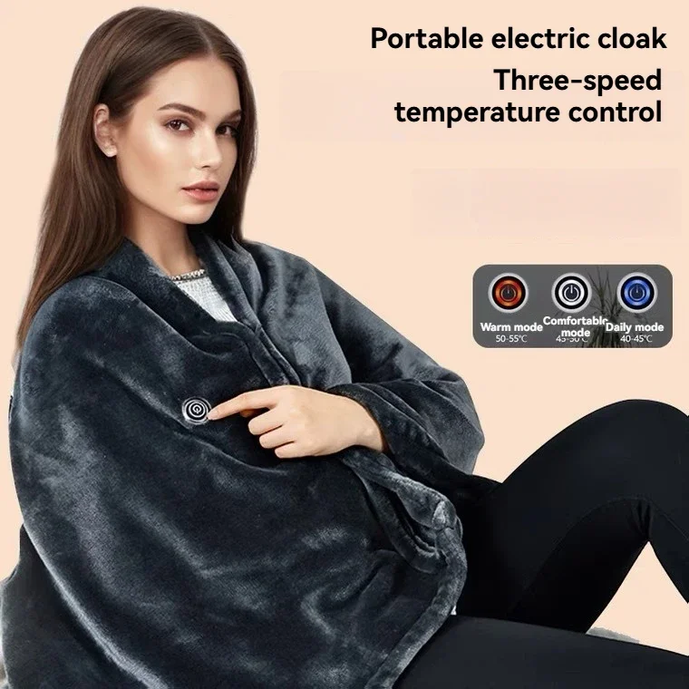

New shawl heating heating electric blanket Magic warm blanket Portable blanket usb charging cover blanket office single