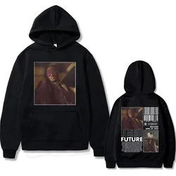 Moletom de lã extragrande masculino, rapper futuro, eu nunca gostei de você Hoodies gráfico, Streetwear Hip Hop, novo, venda quente