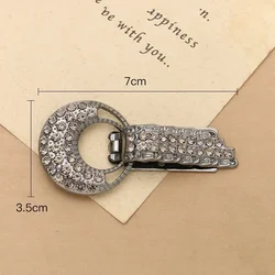 1 Pcs Metal Fur Coat Buttons Duck Mouth Buckles for Sewing Overcoat