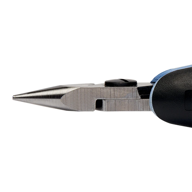 Lindstrom ERGO Short Snipe Nose Pliers RX 7893 Jewelry Work Component Holding Pliers Micro-Touch with Dual-Component Handles