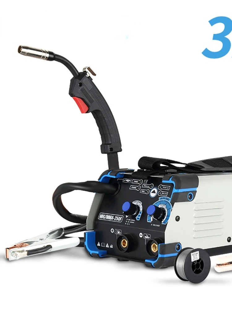 L Semi-Automatic Welder Synergy Welding Machine Gas-Less 3 in 1 MIG MMA LIFT TIG For Household Welding