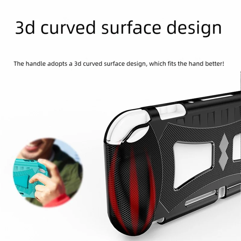 حافظة واقية من مادة TPU لنينتندو لـ NS Lite غطاء مقاوم للصدمات مع قبضة مريحة لجهاز نينتندو سويتش ميني