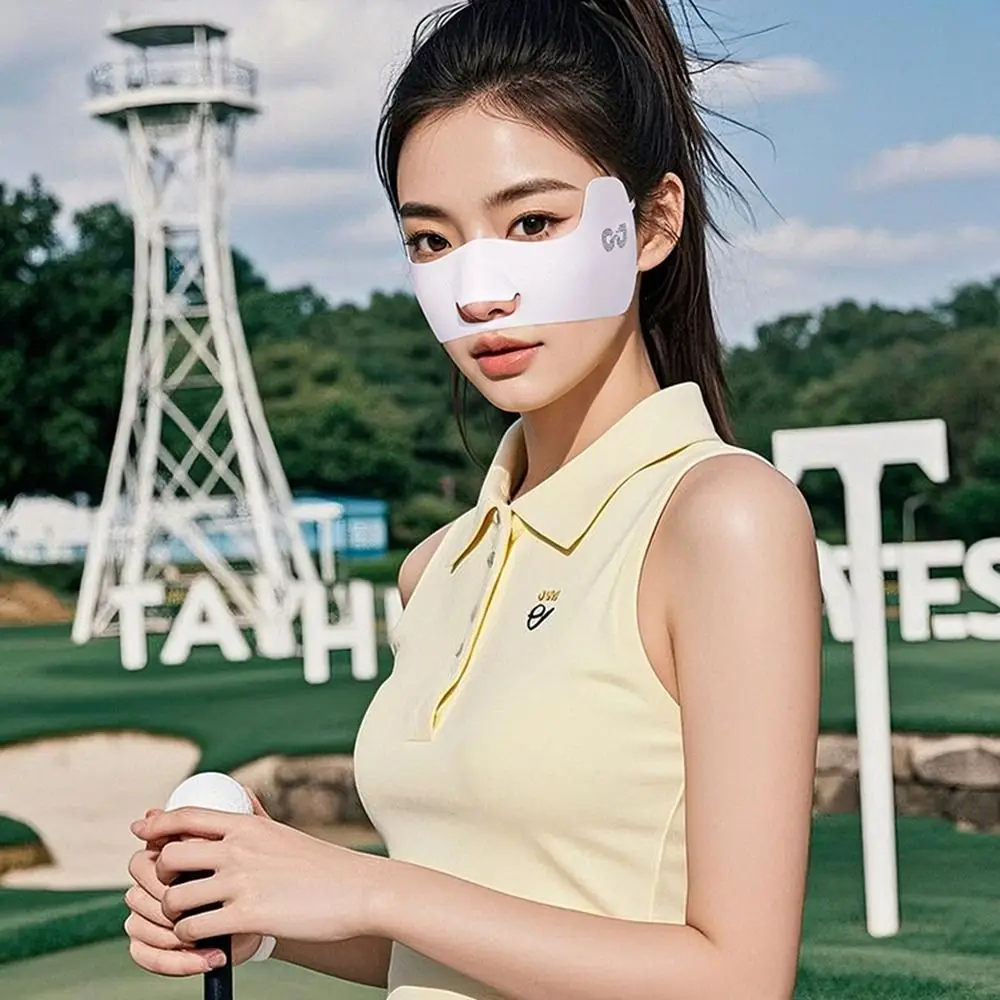 

Солнцезащитный шарф для лица, ледяная шелковая солнцезащитная маска, нейлоновая тонкая летняя крышка для лица, дышащая солнцезащитная вуаль, маска для лица Gini для пешего туризма