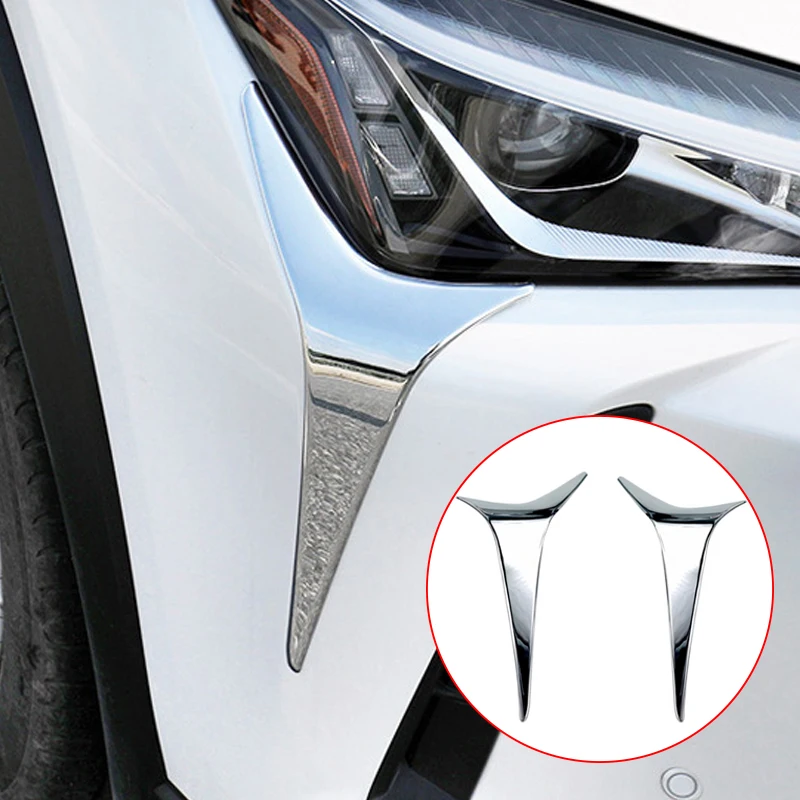 لكزس UX200UX250h2019-2022 كروم رئيس إضاءة للتزيين ABS قطع غيار السيارات الكهربائي #1