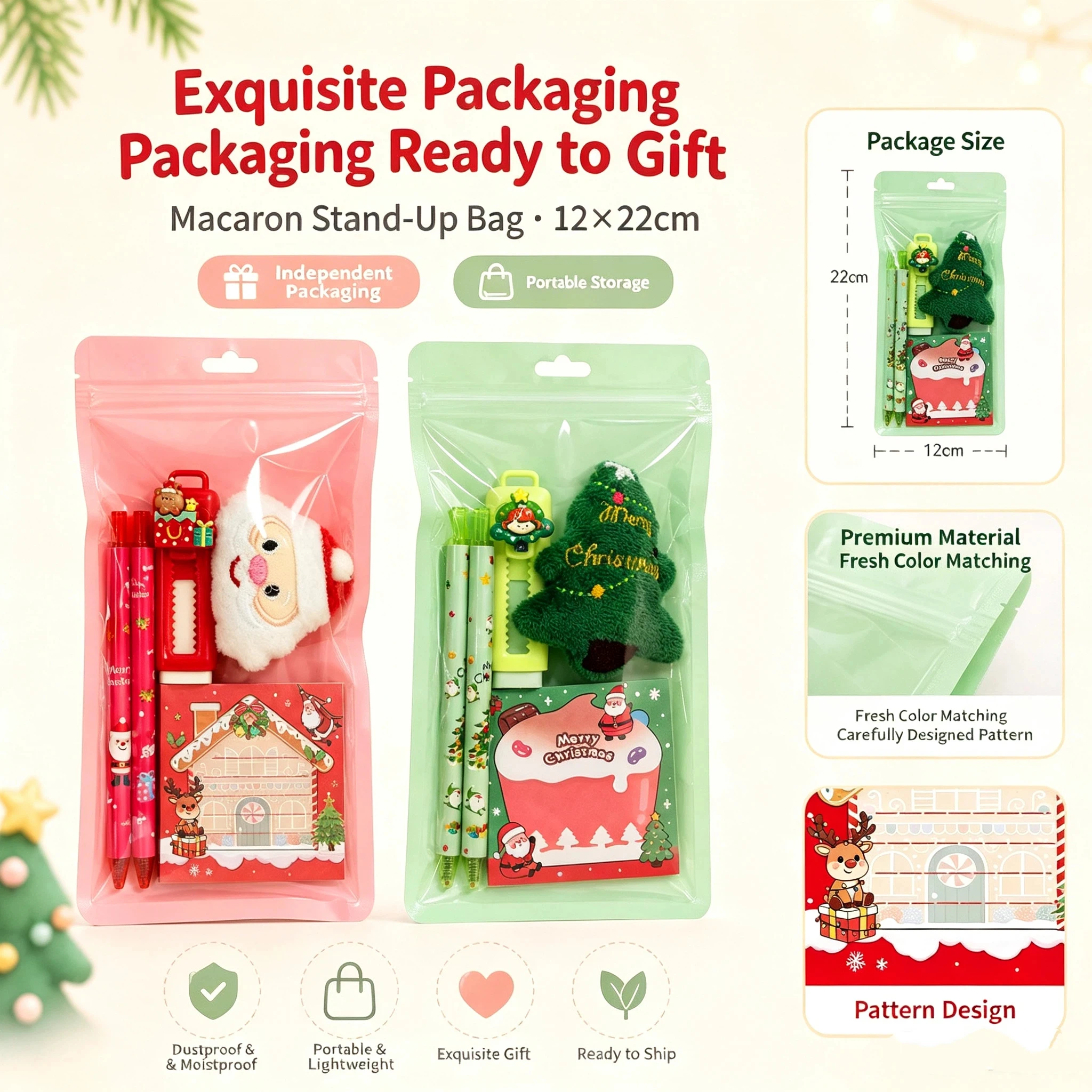 Christmas Stationery Set description 3