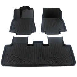 Custom 3D TPE all weather car floor liners mat for Tesla Model Y Model 3 car carpets floor matting