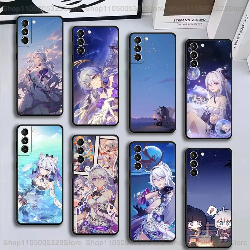

H-Honkai Impact 3rd Phone Case For Samsung GalaxyA13,21s,22,31,32,52,53,71,72,73,Soft Black Cover