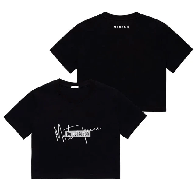 Kpop Twice Misamo Do not touch O Neck Tops T Shirt Wednesday Tee