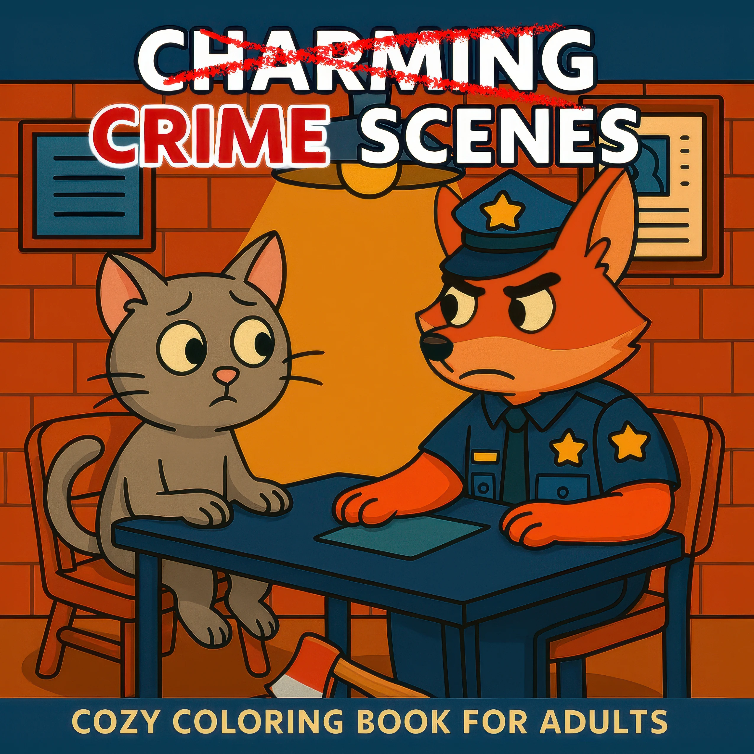 

28 Pages Silly Scenes Coloring Book for Adult Stress Reduction | Colouring Book for Stress Relief and Mood Reduction Valentine